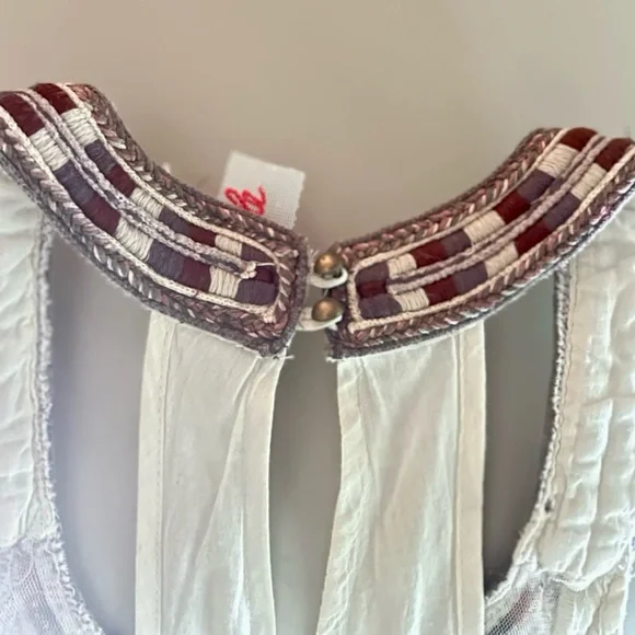 RARE VINTAGE FREE PEOPLE mini dress size XS LIKE NEW - Picture 5 of 10